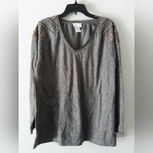 Soft Surroundings Studded Top